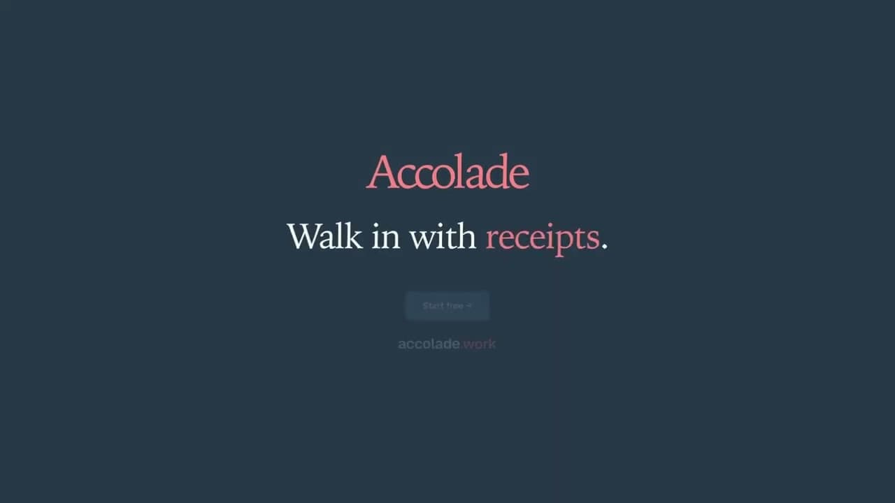 Accolade — see how it works